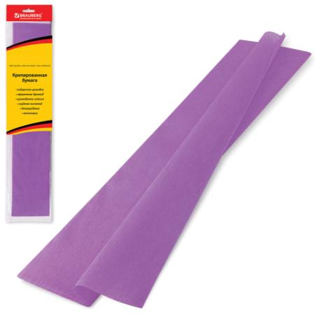 Цветная бумага крепированная BRAUBERG Цветная бумага крепированная стандарт 200х50 см рулон