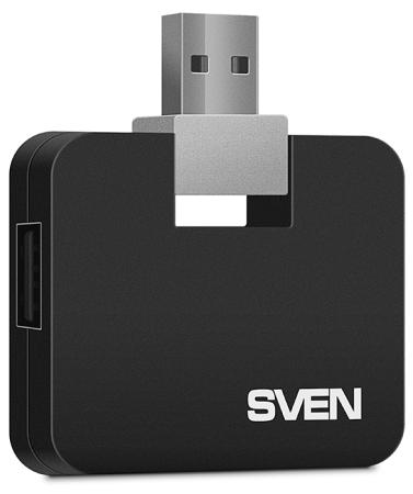 USB hub USB 2.0 Sven HB-677 4 x USB 2.0 черный