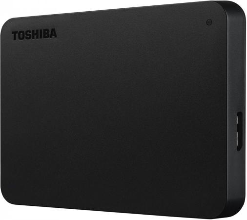 Накопитель на жестком магнитном диске Toshiba Внешний жесткий диск Toshiba HDTB440EK3CA Canvio Basics 4ТБ 2.5" USB 3.0 черный