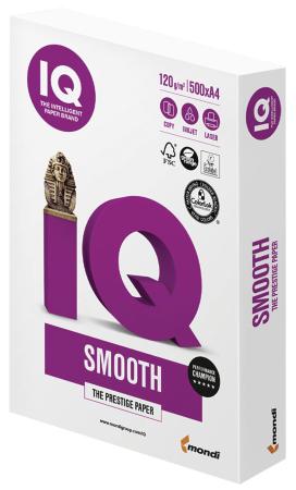 

Бумага IQ SELECTION SMOOTH, А4, 80 г/м2, 500 л., класс "А", Австрия, белизна 170% (CIE)