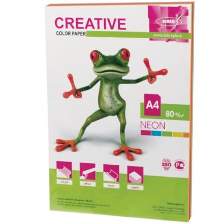 Цветная бумага Creative Креатив A4 50 листов