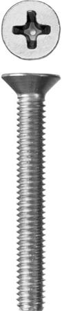 

Винт DIN 965, M4 x 30 мм, 5 кг, кл. пр. 4.8, оцинкованный, ЗУБР