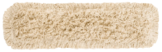 Насадка МОП плоская 60 см для швабры-рамки, карманы, хлопок, VILEDA "ДастМоп", 118102