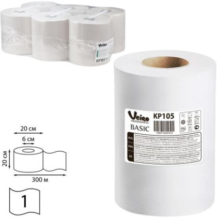 Полотенца бумажные с центральной вытяжкой TORK (Система M2), комплект 6 шт., Advanced, 165 м, белые, 130034