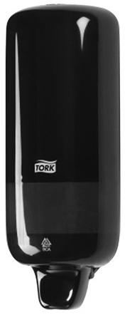 Диспенсер для жидкого мыла TORK (Система S1) Elevation, 1 л, черный, 560008