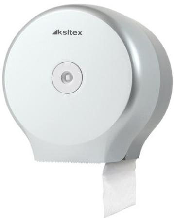 Диспенсер для туалетной бумаги KSITEX (Система Т4), в стандартных рулонах, серебристый, ТН-8127F