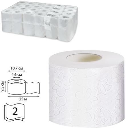 Бумага туалетная 25 м, VEIRO Professional (Система T4), комплект 48 шт., Comfort, 2-слойная, T207