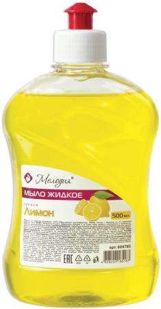 Мыло жидкое МЕЛОДИЯ Лимон 500 мл