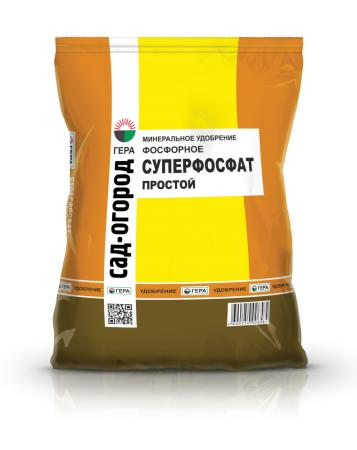 

СУПЕРФОСФАТ ДВОЙНОЙ 0,9 КГ (25) "ГЕРА"