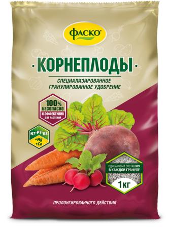 

УДОБРЕНИЕ "КОРНЕПЛОДЫ" 1 КГ (ГРАНУЛ.) (20) "ФАСКО"