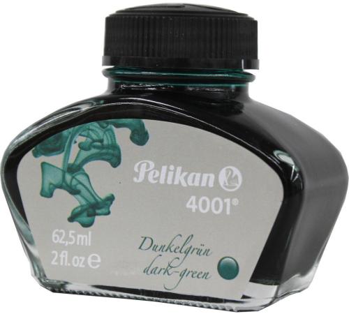 

Флакон с чернилами Pelikan INK 4001 76 (PL300063) темно-зеленые чернила 62.5мл