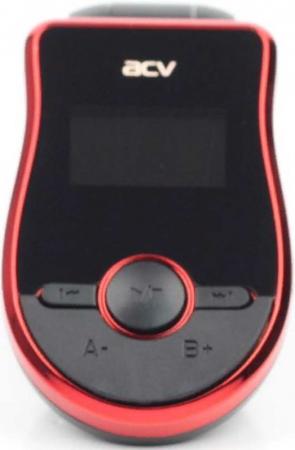 Автомобильный FM-модулятор ACV FMT-113 черный MicroSD USB PDU (26561)