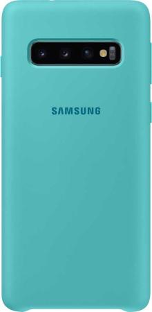 

Чехол (клип-кейс) Samsung для Samsung Galaxy S10 Silicone Cover зеленый (EF-PG973TGEGRU