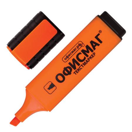 Текстмаркер ОФИСМАГ 1-5 мм оранжевый текстмаркер akt scrinova оранжевый