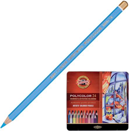 Набор цветных карандашей Koh-i-Noor Polycolor 24 шт