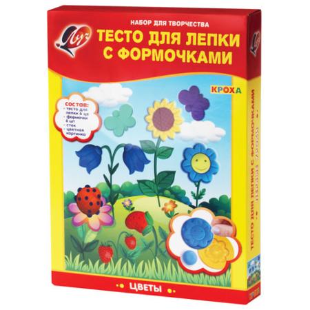 

Тесто для лепки ЛУЧ Цветы 6 цветов