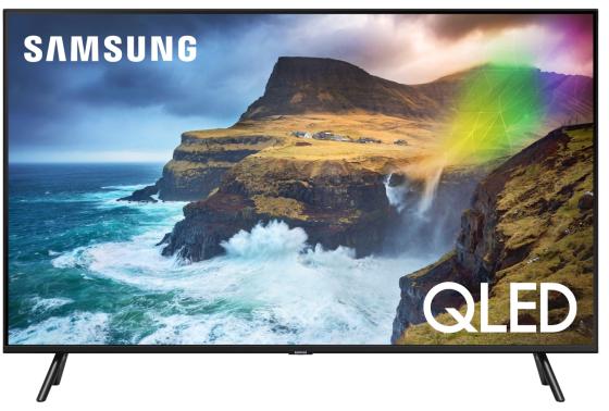 

Телевизор LED 49" Samsung QE49Q70RAUXRU серебристый 3840x2160 100 Гц Wi-Fi Smart TV RJ-45 Bluetooth WiDi