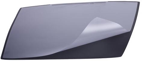 Коврик-подкладка настольный для письма DURABLE (Германия), c прозрачным листом, 65х52 см, черный, 7201-01