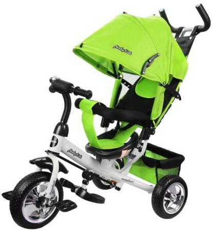 

Велосипед трехколёсный Moby Kids Comfort 10"/8" зеленый