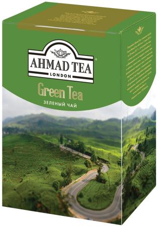 

Чай AHMAD (Ахмад) "Green Tea", зеленый листовой, картонная коробка, 200 г, 1310