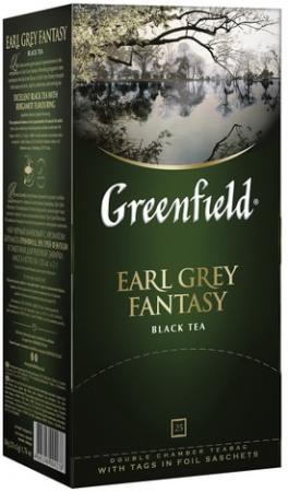 

Чай GREENFIELD "Earl Grey", черный с бергамотом, 25 пакетиков в конвертах по 2 г