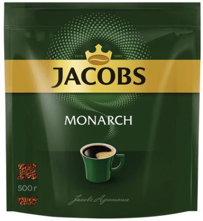 

Кофе растворимый JACOBS MONARCH, сублимированный, 500 г, мягкая упаковка, 26686