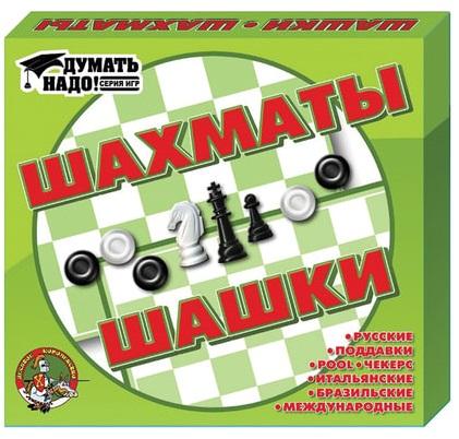 

Настольная игра набор игр Десятое королевство Шахматы и шашки