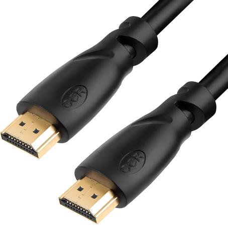 

Кабель HDMI 10м Green Connection 33-050513 круглый черный