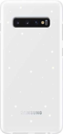 

Чехол (клип-кейс) Samsung для Samsung Galaxy S10+ LED Cover белый (EF-KG975CWEGRU)