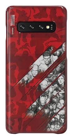 

Чехол (клип-кейс) Samsung для Samsung Galaxy S10 Marvel Case AvComics красный (GP-G973HIFGKWI)