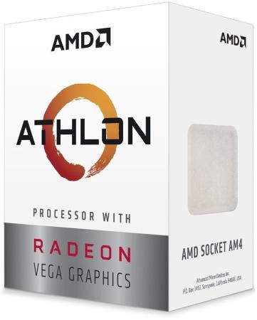 

Процессор AMD Athlon 240GE AM4 (YD240GC6FBBOX) (3.5GHz/100MHz/Radeon Vega 3) Box