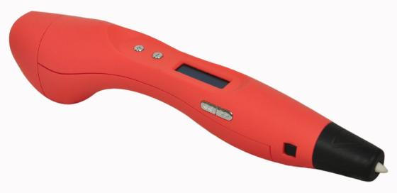 Ручка 3D Cactus CS-3D-PEN-E-RD PLA ABS LCD красный