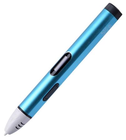 Ручка 3D Cactus CS-3D-PEN-G-SKYBL PLA ABS LCD голубой небесный
