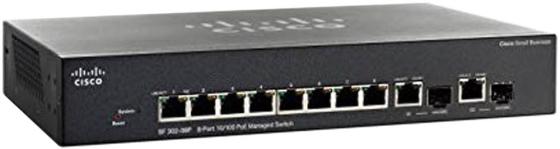 Cisco SB SF352-08MP-K9-EU Cisco SF352-08MP 8-port 10/100 Max-POE Managed Switch
