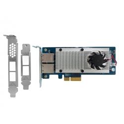 

QNAP LAN-10G2T-X550 LAN Expansion Card 10 GbE for TS-ECxx80U-RP, SS-ECxx79U-SAS-RP, TS-ECx79U-SAS-RP, TS-ECx79U-RP, TS-x79U-RP, TS-x70U-RP