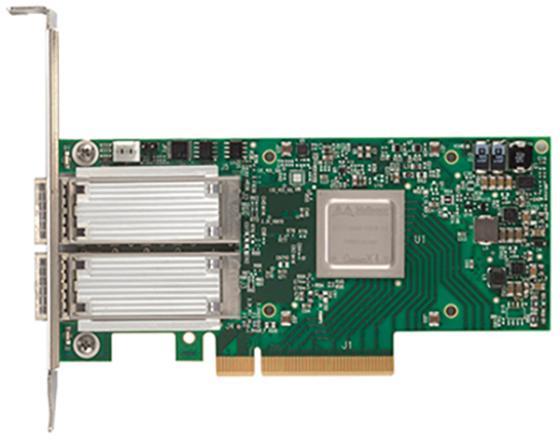 

ConnectX®-4 VPI adapter card, FDR IB 40/56GbE,dual-port QSFP28, PCIe3.0 x8, tall