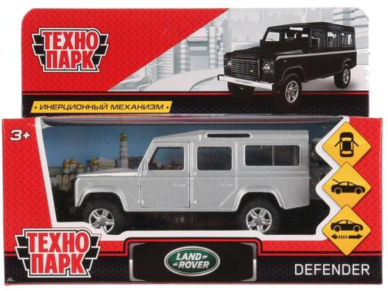 

Инерционная машинка ТЕХНОПАРК LAND ROVER DEFENDER серебристый