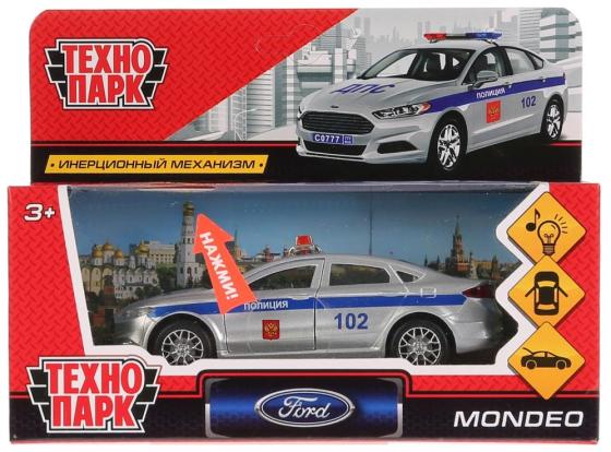 

Полиция ТЕХНОПАРК FORD MONDEO 12 см серебристый