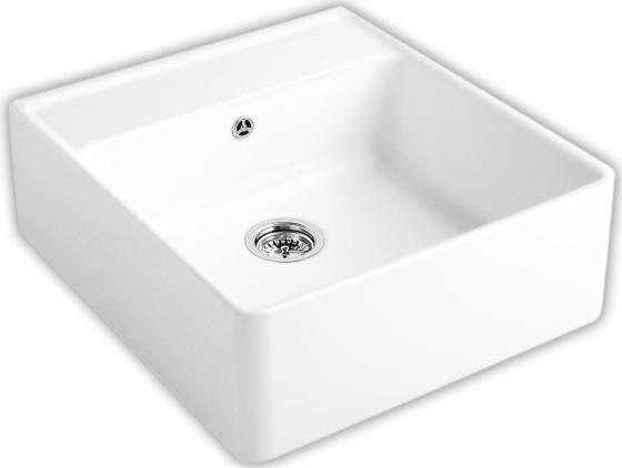 

Single-bowl sink 595 x 220 x 630 mm R1 White Alpin CeramicPlus