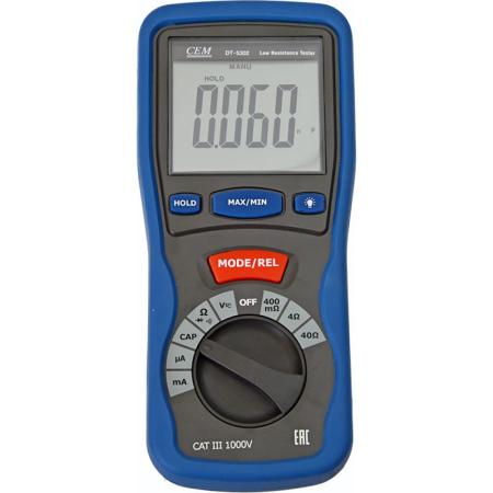 Мультиметр CEM DT-5302  цифровой -микроомметр