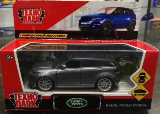 

Инерционная машинка ТЕХНОПАРК Land Rover Range Rover Evoque серый