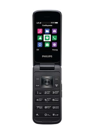 Мобильный телефон Philips Xenium E255 синий 2.4" Bluetooth CTE255BU/00