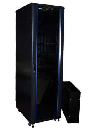 

Шкаф серверный Lanmaster Business Advanced TWT-CBA-42U-8X8-00 42U 800x800мм 2 бок.пан. 800кг черный