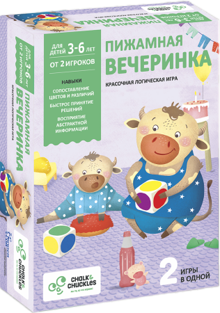 

Настольная игра карточная CHALK AND CHUCKLES Пижамная вечеринка