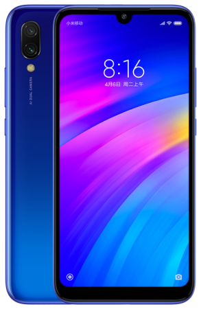 

Смартфон Xiaomi Redmi 7 синий 6.26" 16 Гб GPS Wi-Fi 3G Bluetooth 22776