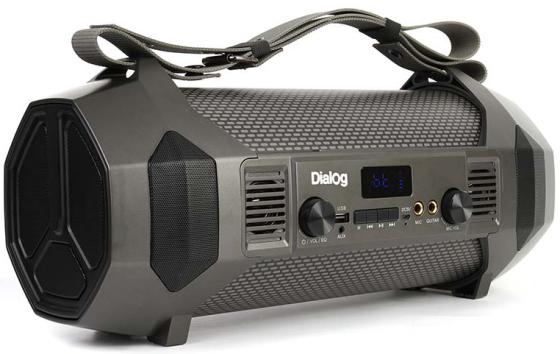 

Колонки Dialog Progressive AP-1050 - акустическая колонка-труба, 24W RMS, Bluetooth, FM+USB+SD, LED дисплей