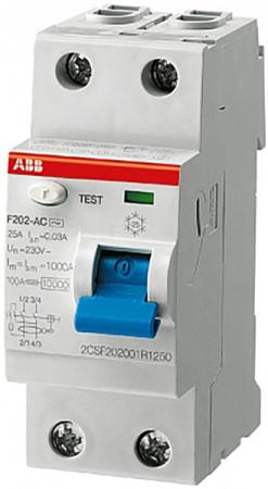 Выключатель дифференциального тока Abb 2CSF202001R1630
