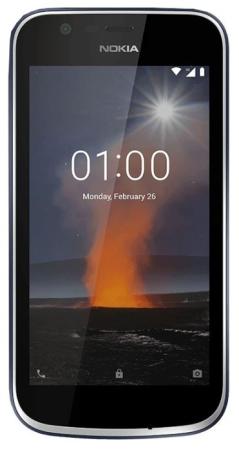 

Смартфон NOKIA 1 синий 4.5" 8 Гб LTE Wi-Fi GPS 3G Bluetooth 11FRTL01A08