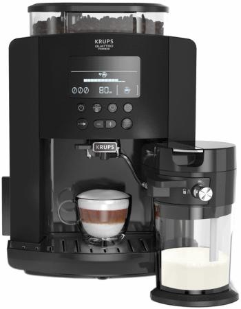 

Кофемашина Krups Arabica Latte EA819N10 1450Вт черный