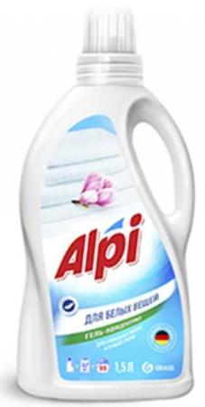 

СРЕДСТВО ДЛЯ СТИРКИ БЕЛОГО БЕЛЬЯ "ALPI" 1,5 Л ГЕЛЬ-КОНЦЕНТРАТ (1/6) "GRASS"